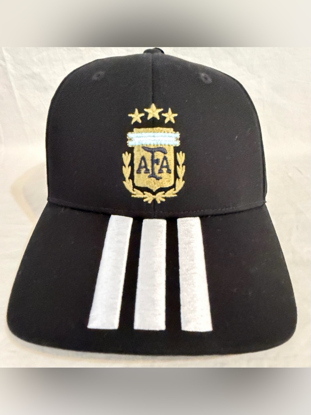 Adidas AFA Argentina National Team World Cup Soccer Cap/Hat Adult Sz: OSFA